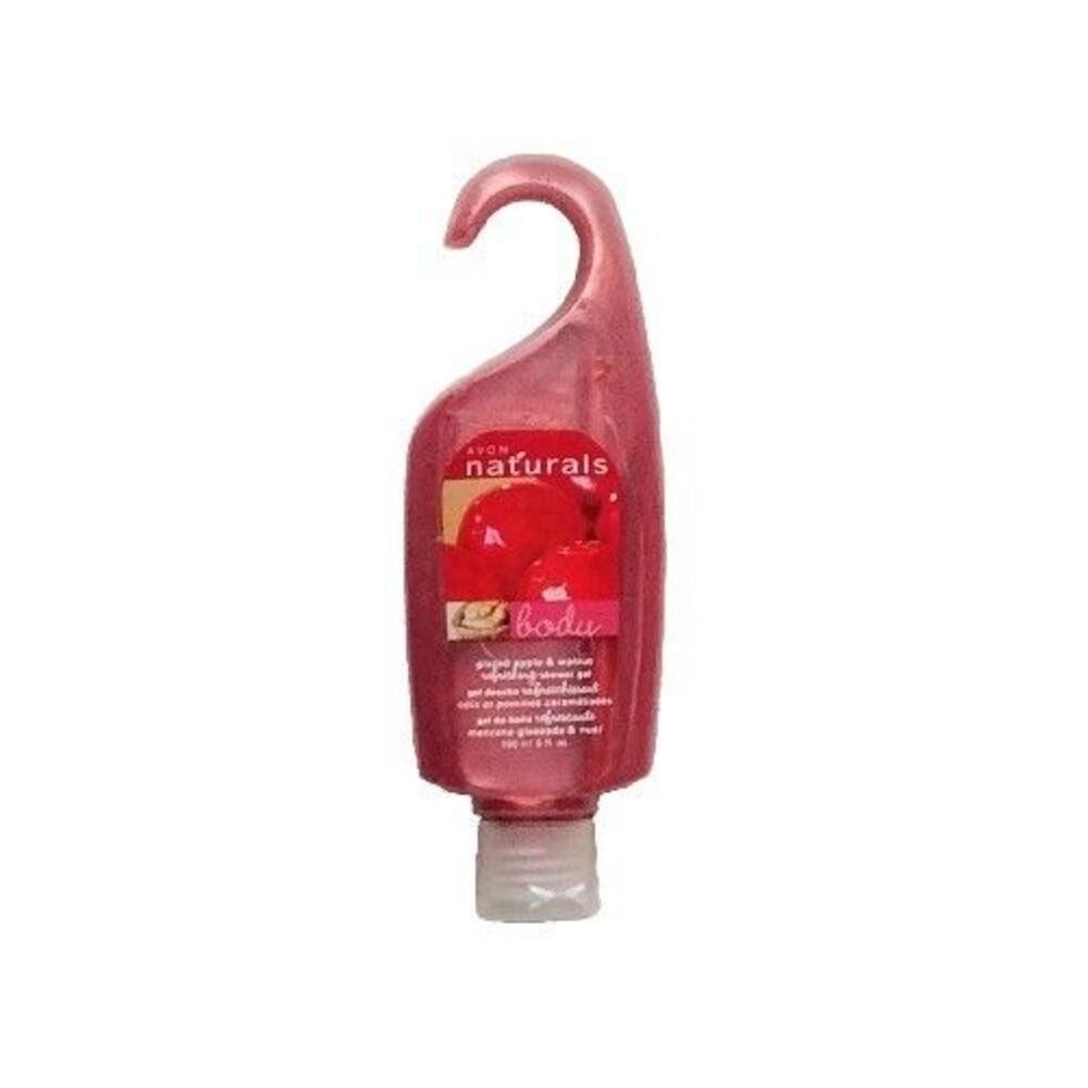 body wash New Avon shower gel Naturals moisturizing glazed apple walnut